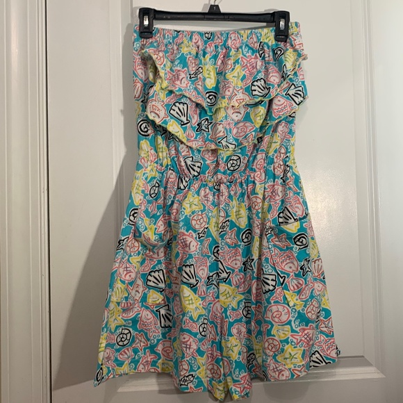 Strapless Short Romper - Picture 5 of 14